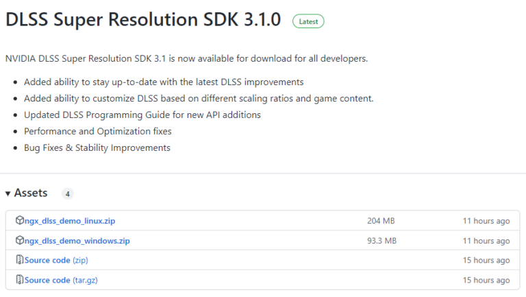 NVIDIA Launches DLSS 3.1 SDK; Now Comes With Auto-Update Feature