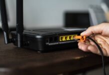 Plugging in router