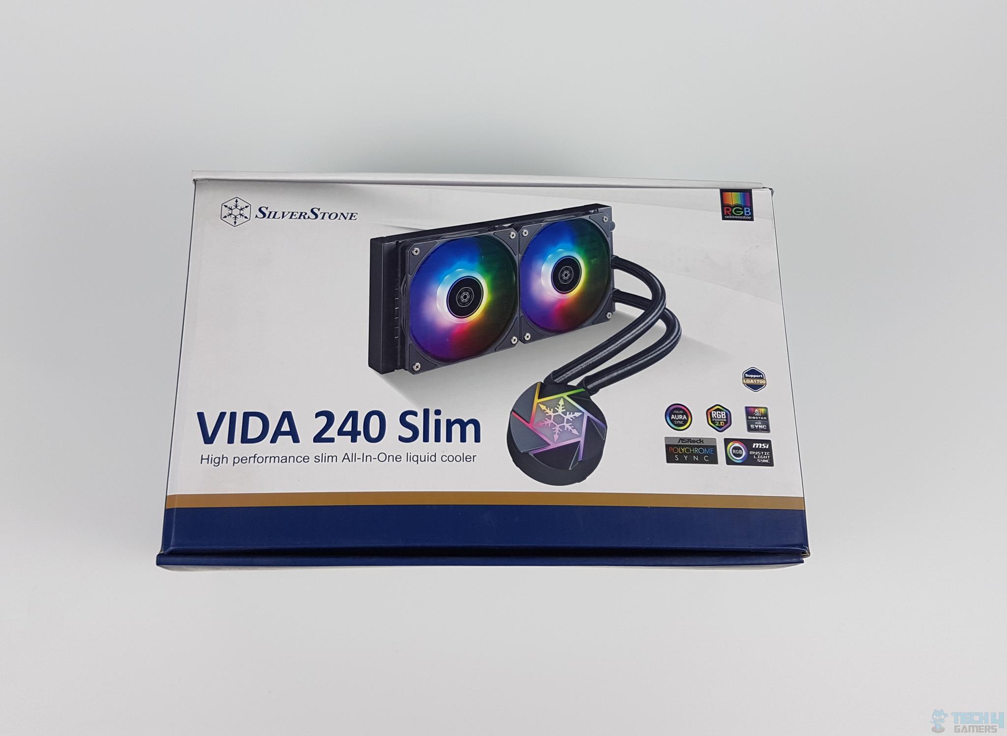 Silverstone SST-VD240-SLIM CPU Liquid Cooler —Packaging