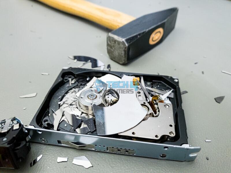 how to wipe a hard drive on a dead computer