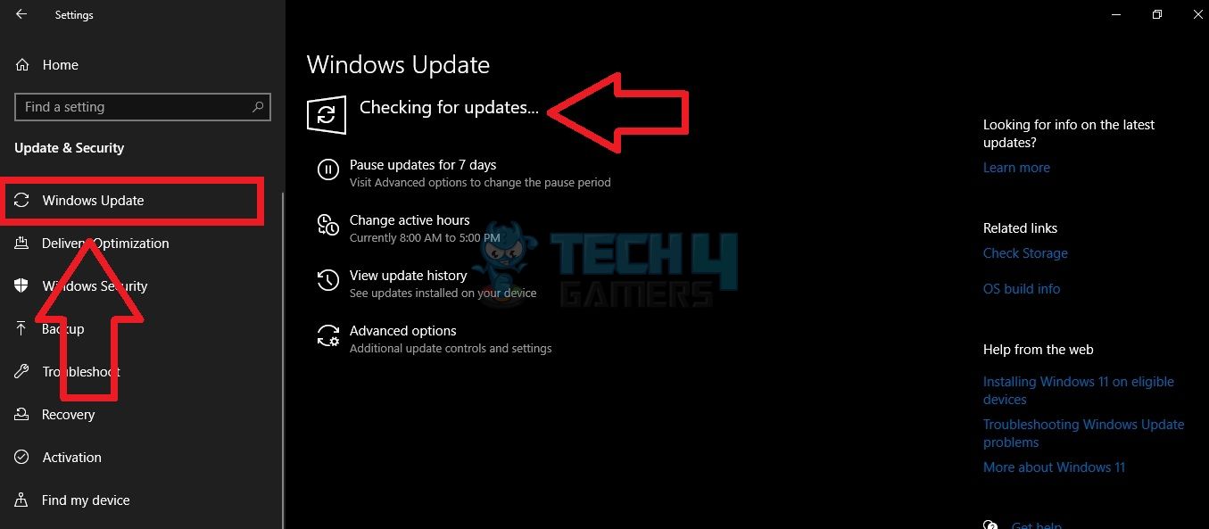 Checking For Updates