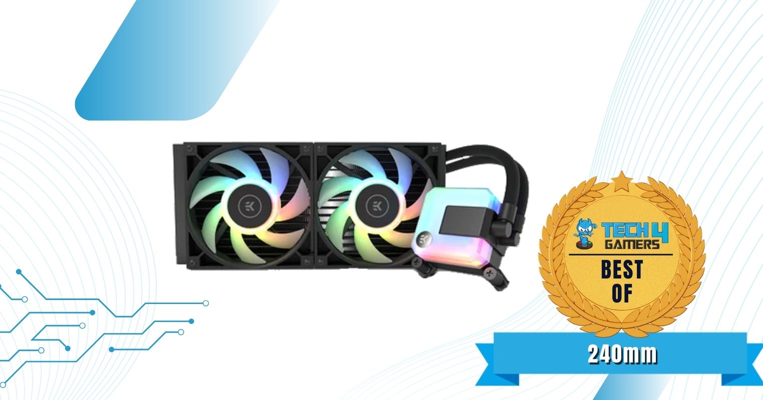 Best 240mm AIO Cooler For Ryzen 5 7600X - EK-AIO 240 D-RGB