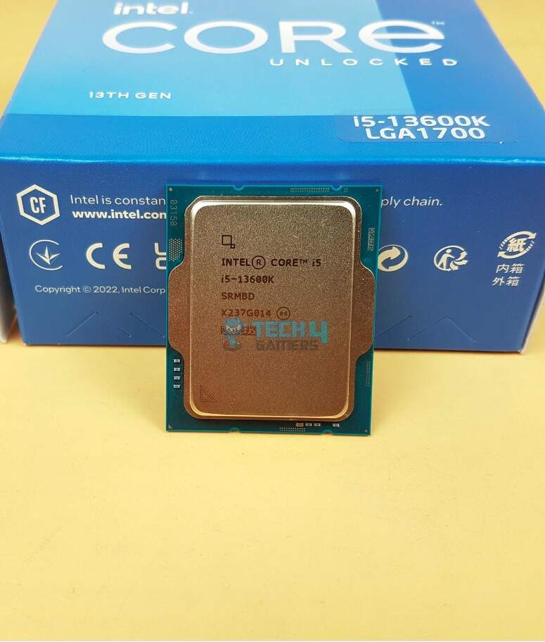 The weight of the processor