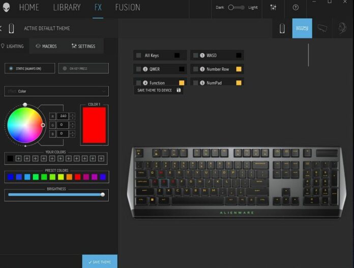 Guide how to change alienware keyboard color tech4gamers