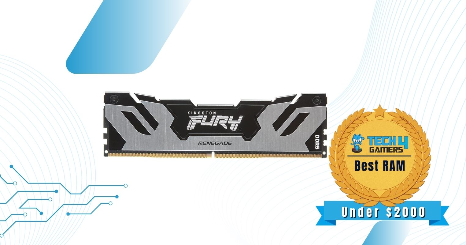 Best Gaming PC Under $2000 RAM - Kingston Fury Renegade 6400MTs CL32 32GB DDR5