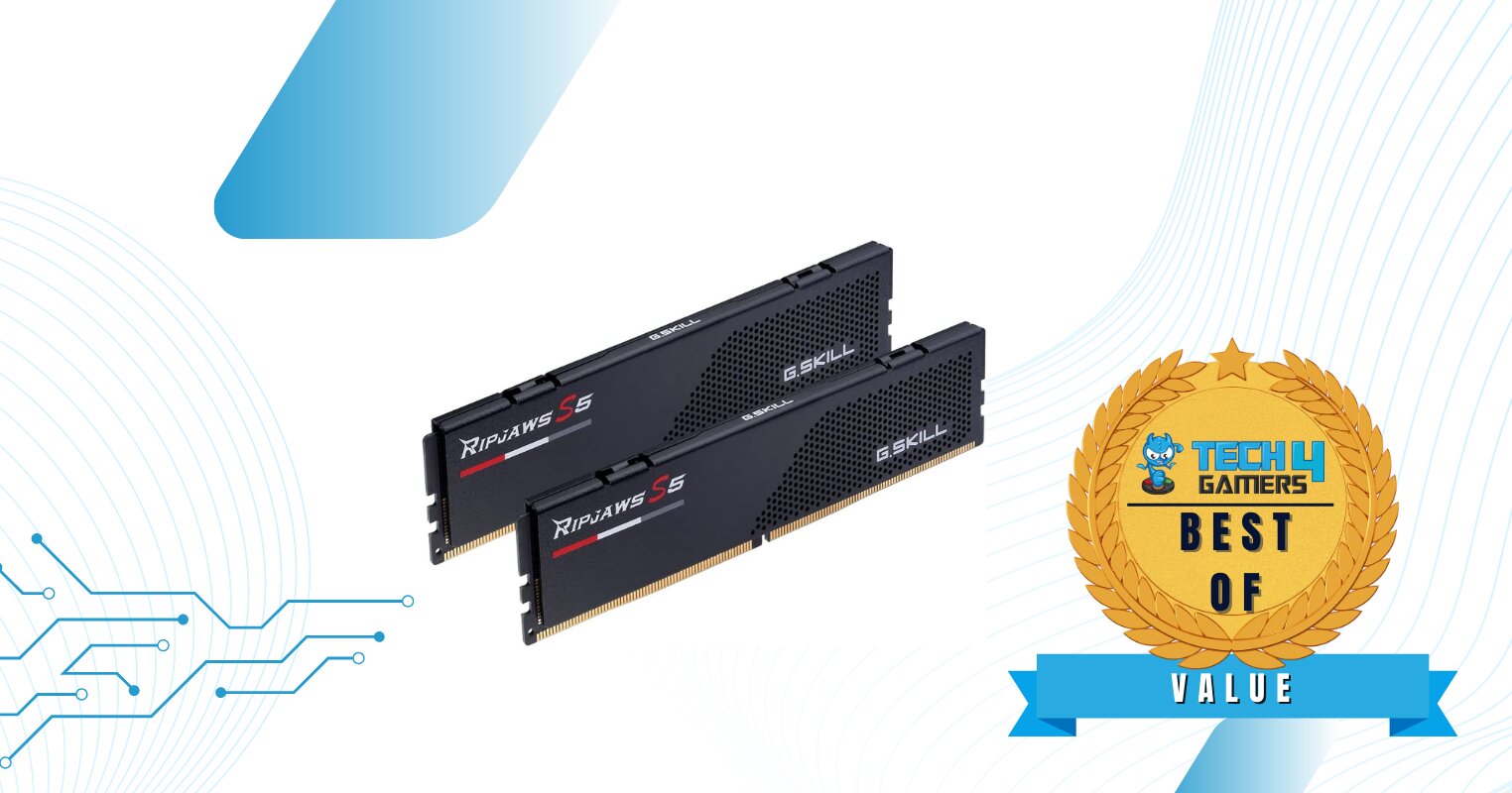 G.Skill Ripjaws S5 32GB DDR5-6000 - Best Value RAM For Ryzen 7 7800X3D
