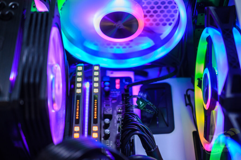 Corsair RGB Fans in CPU