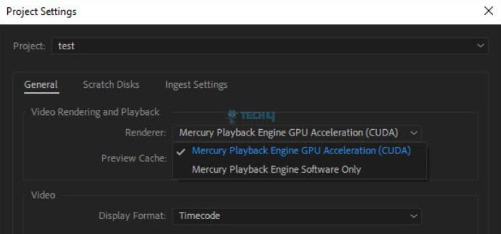 Enable GPU Acceleration To Fix The Issue