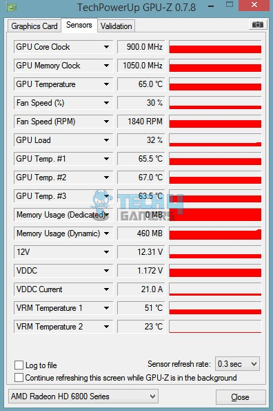 GPUZ GPU Temp Monitor