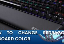 How to change Redragon Keyboard Color