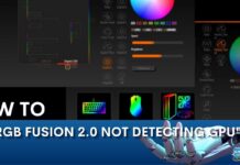 HOW TO FIX RGB FUSION 2.0 NOT DETECTING GPU