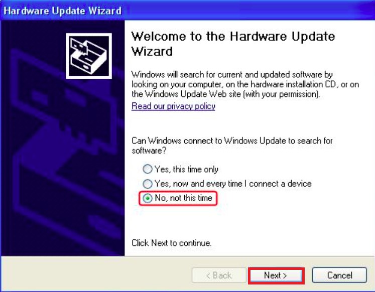 How to update drivers in windows XP