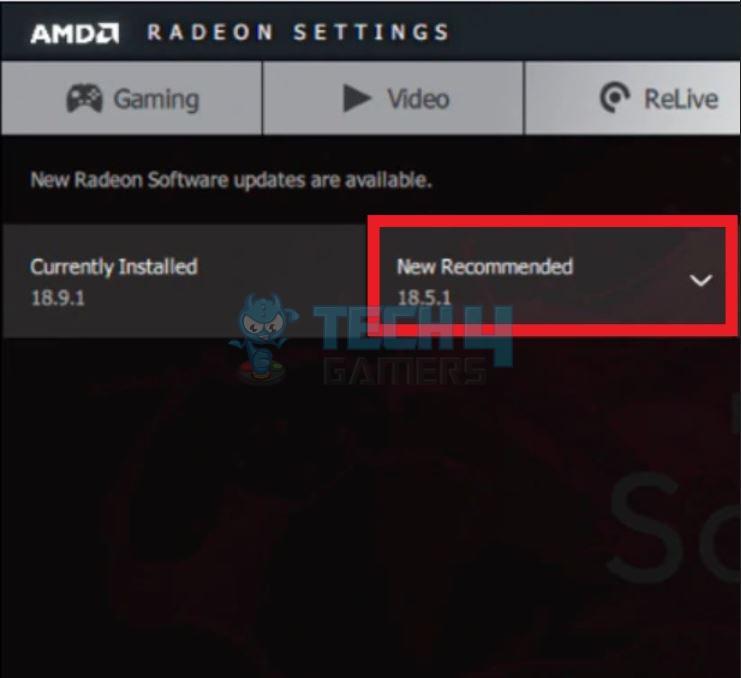Select The Recommended Option
