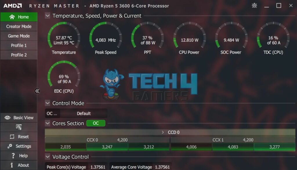 Overclocking The AMD Ryzen 5 3600 Processor Using The AMD Ryzen Master Software