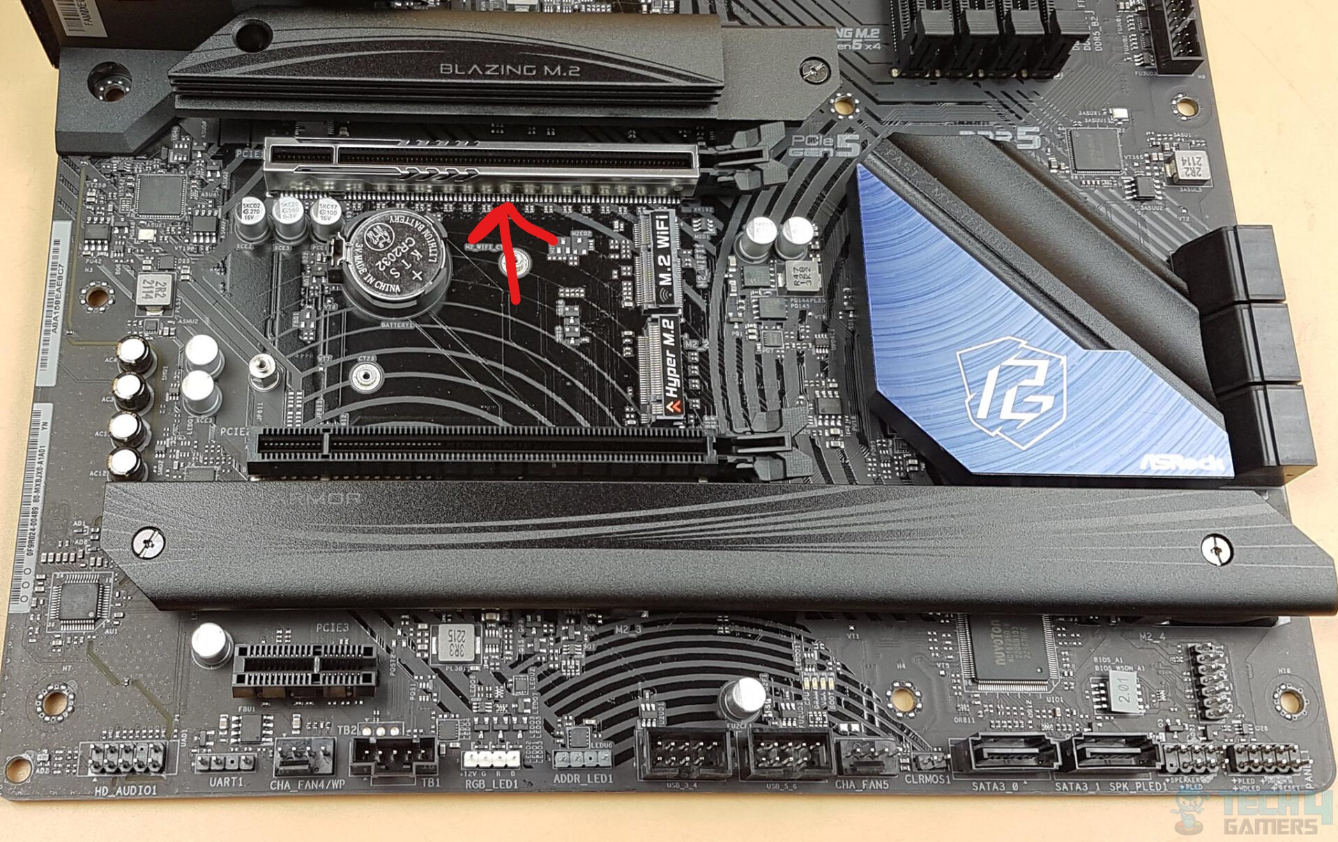 PCIe x16 Slot (Image By Tech4Gamers)