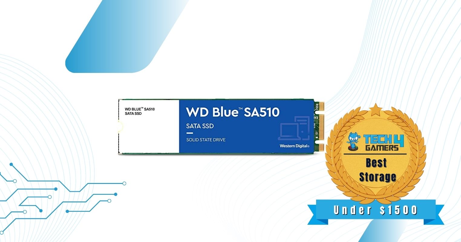 Western Digital 1TB WD Blue SA510 - Best $1500 Gaming PC Build Processor