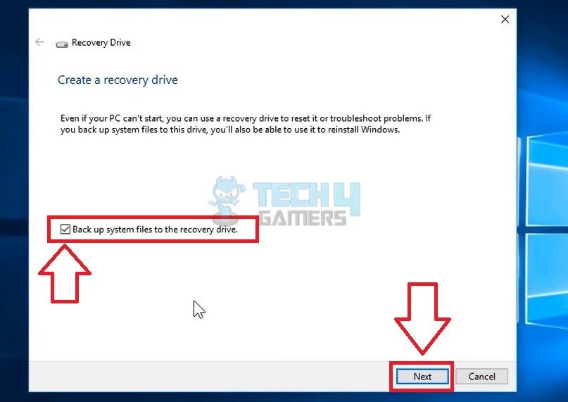 Unable To Recover Your PC: The System Drive Is Too Small