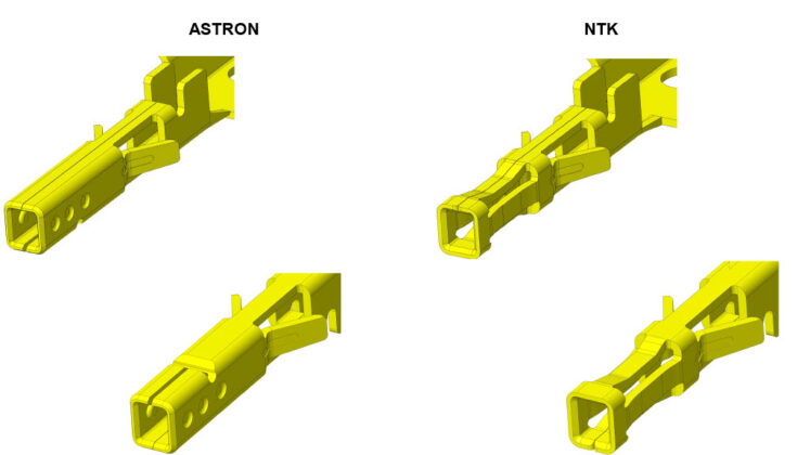 Astron x4 vs NTK x4 12VHPWR connector