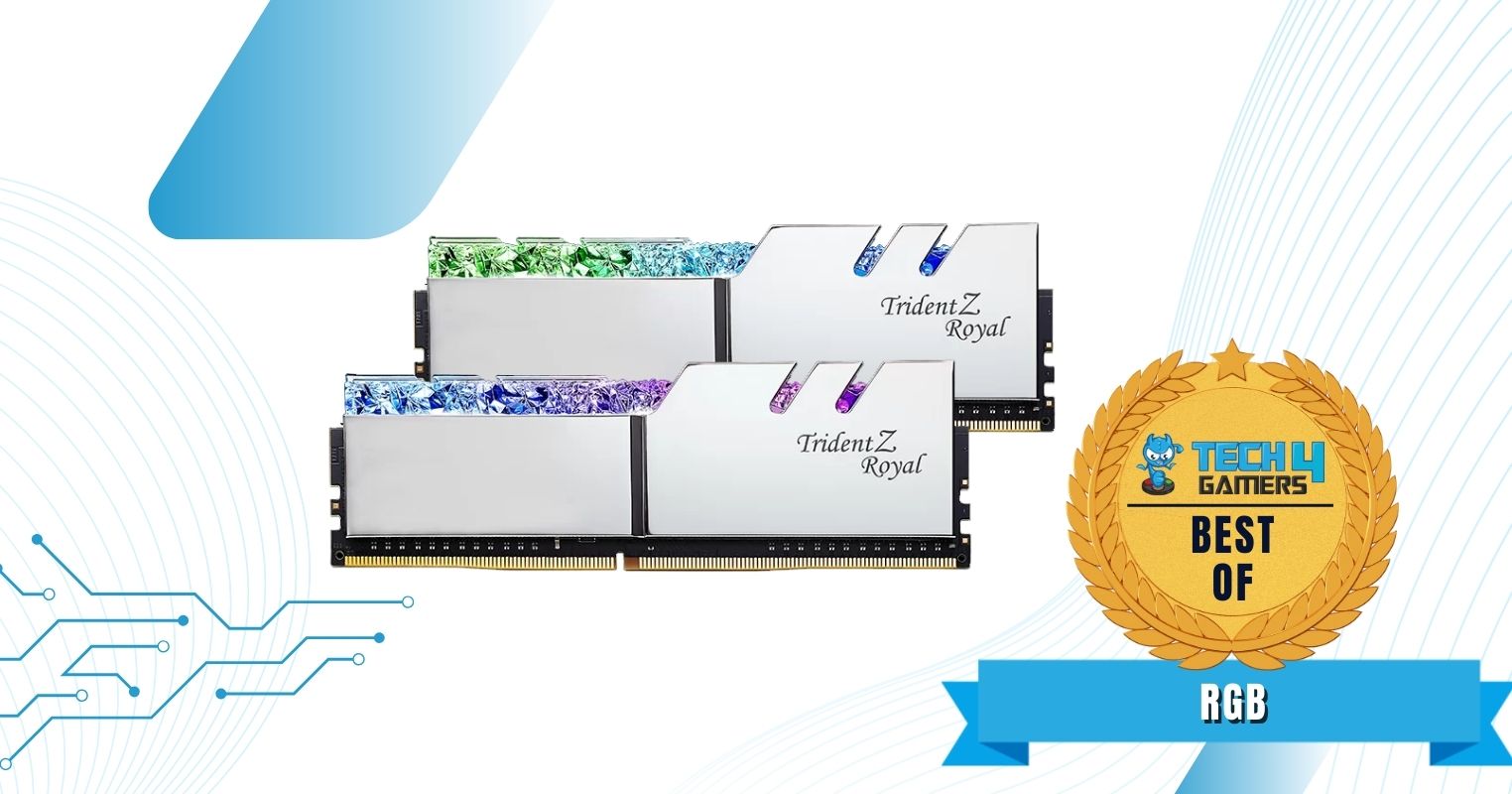 Best RGB RAM For Ryzen 9 5900X - G.Skill Trident Z Royal Silver