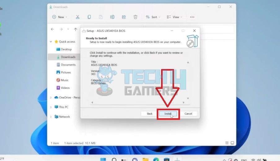 Install BIOS