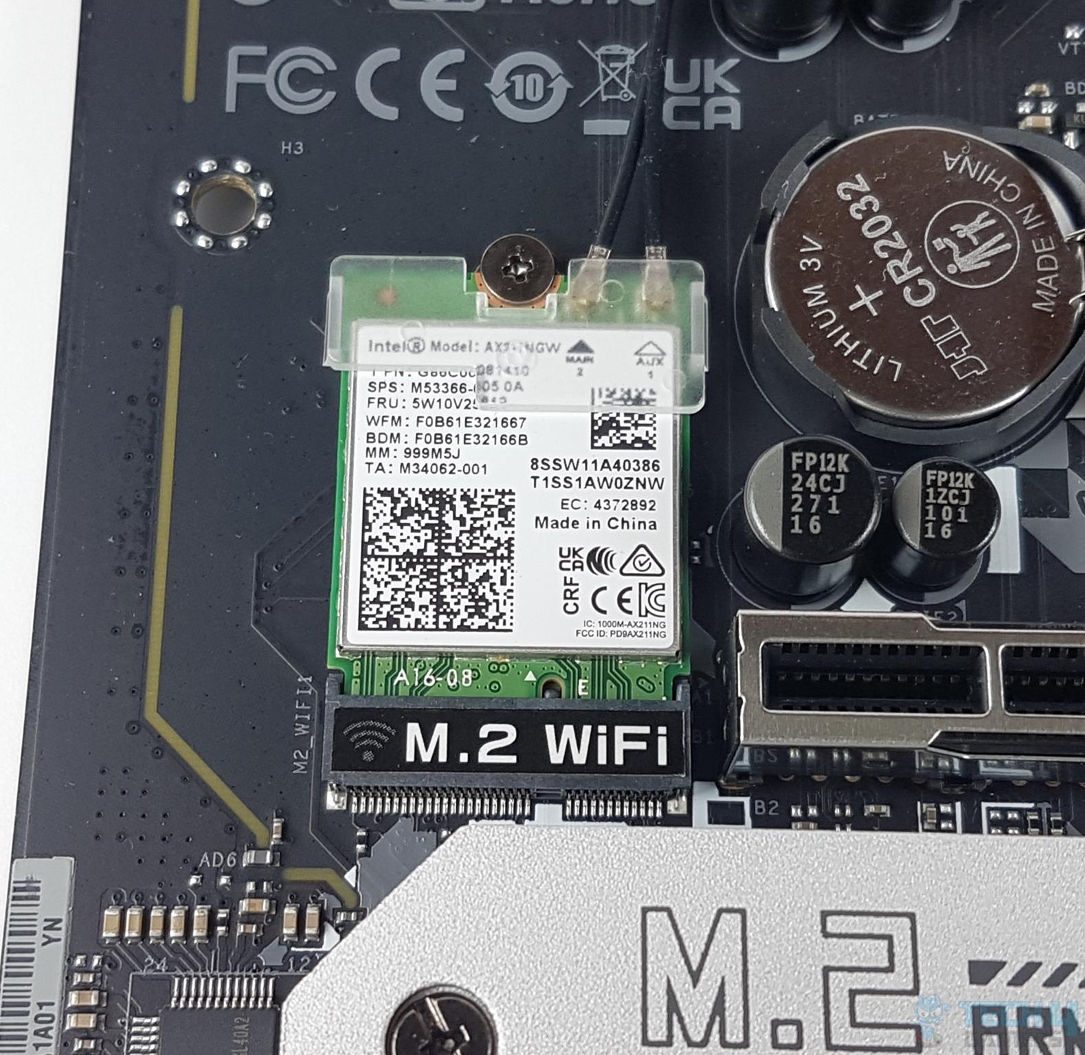 ASRock Z790 Steel Legend WiFi Motherboard — Motherboard WiFi Card