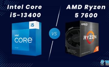 Core i5-13400 Vs Ryzen 5 7600