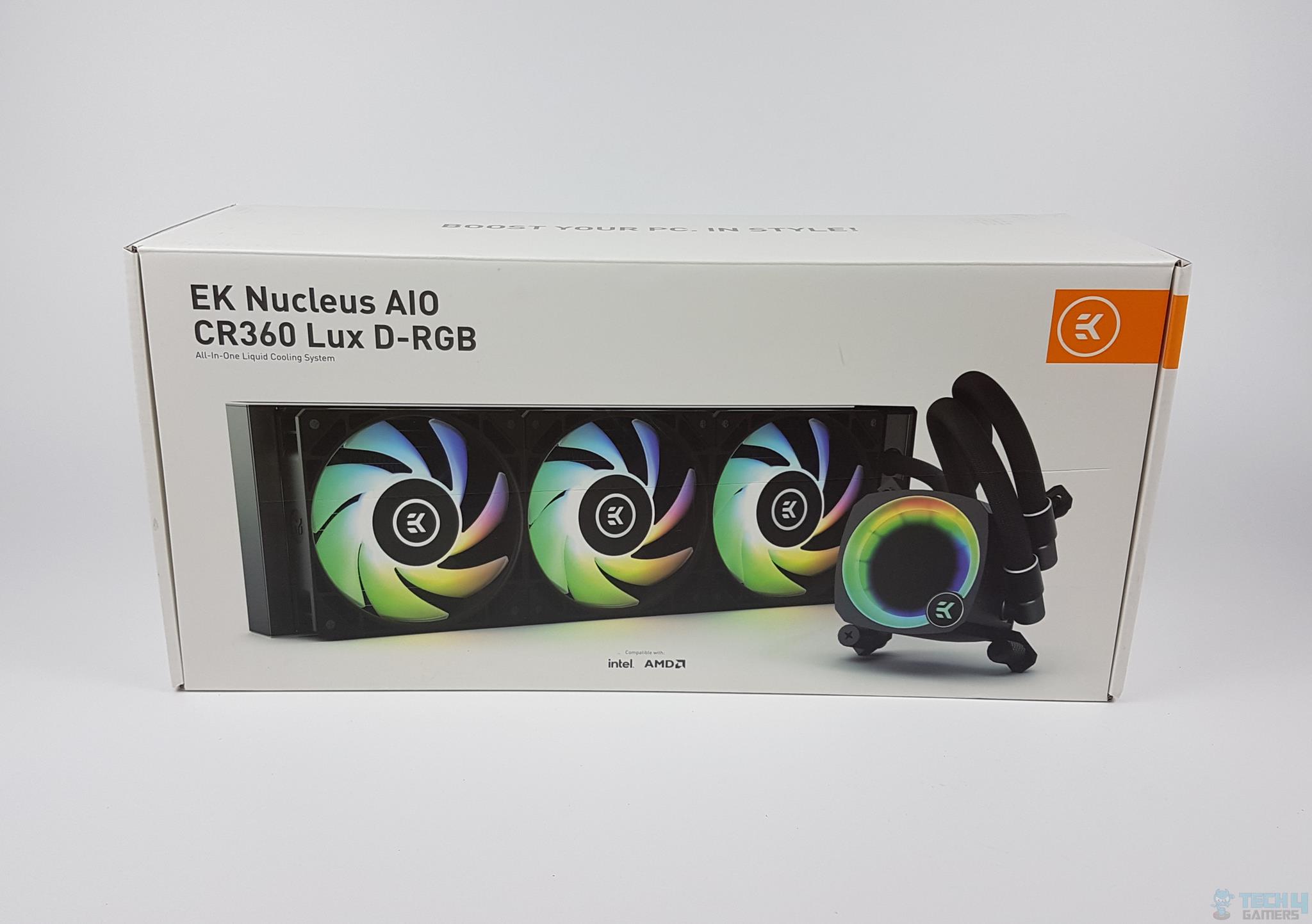 EK-Nucleus AIO CR360 LUX D-RGB — Packing Box