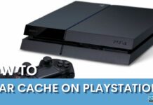 HOW TO CLEAR CACHE ON PLAYSTATION