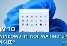 HOW TO FIX WINDOWS 11 NOT WAKING UP FROM SLEEP