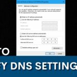 How To Modify DNS Settings
