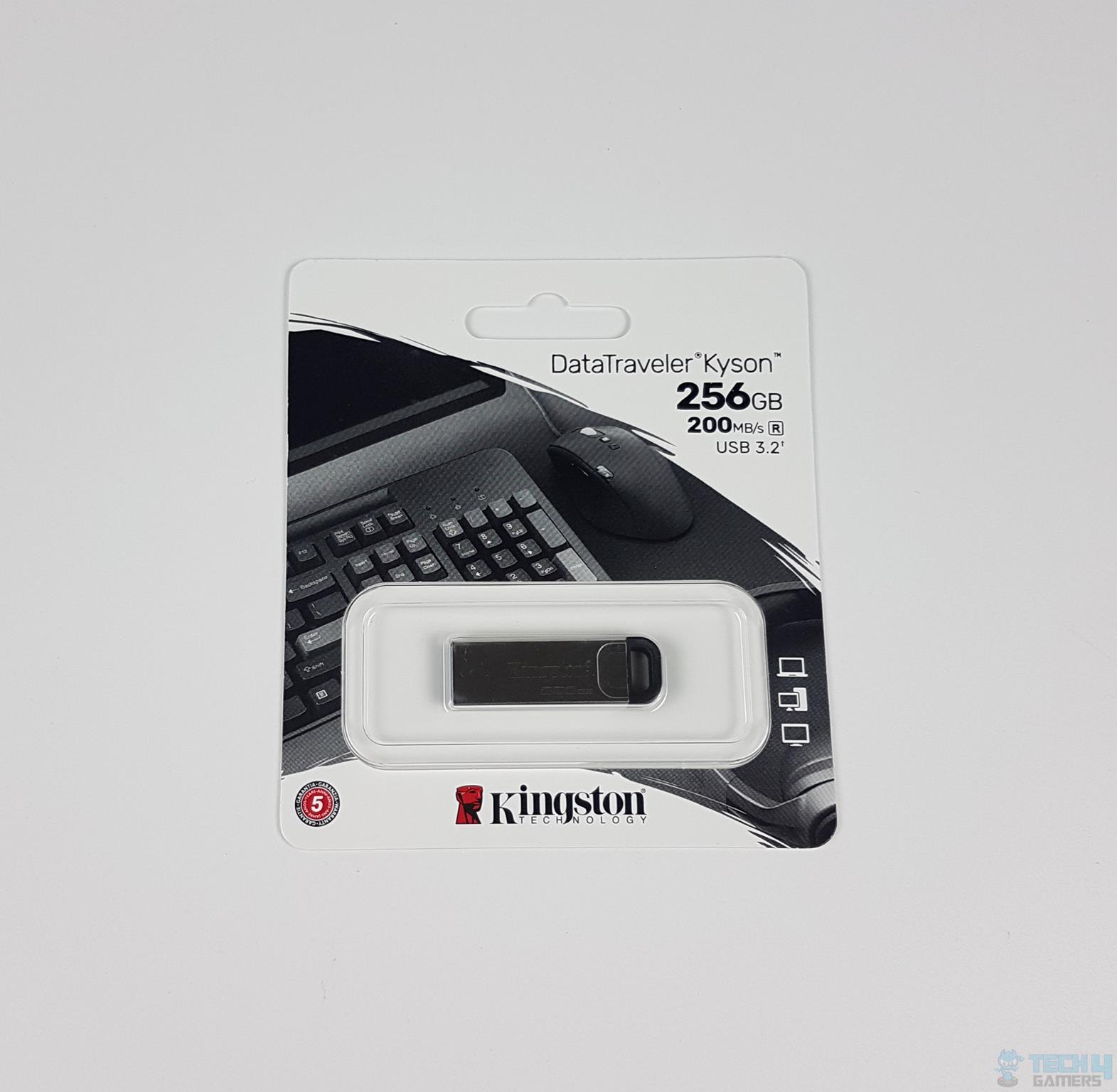 Kingston DataTraveler KYSON 256GB USB Drive — Packing Box 1