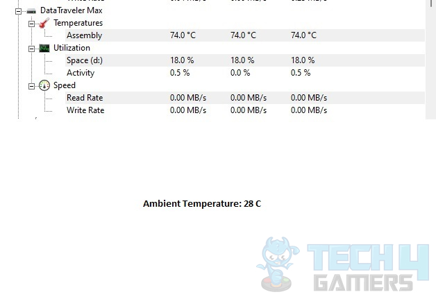 DataTraveler Max USB 3.2 Gen 2 512GB USB-C — Thermal