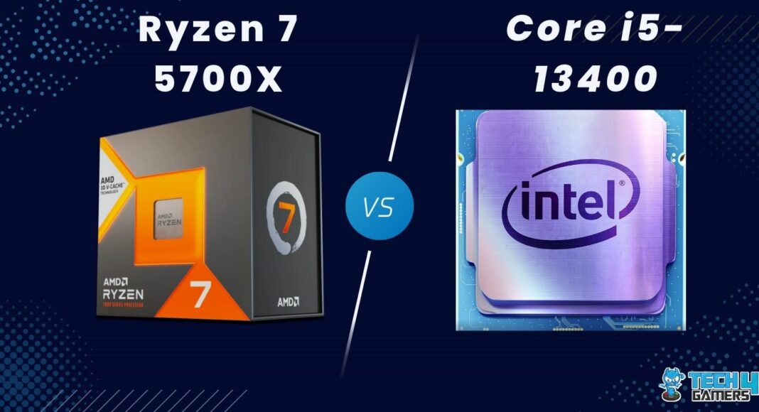 Ryzen 7 5700X Vs Core i5-13400