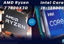 Ryzen 7 7800X3D Vs Core i9-13900K