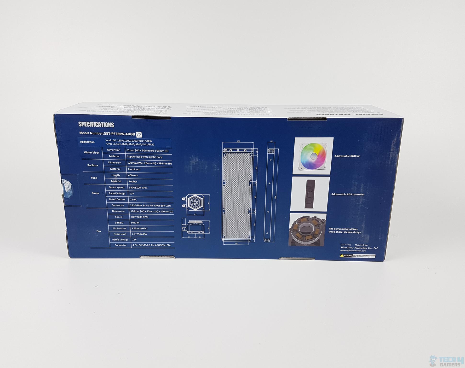 SilverStone PF360W V2 Packing Box 2