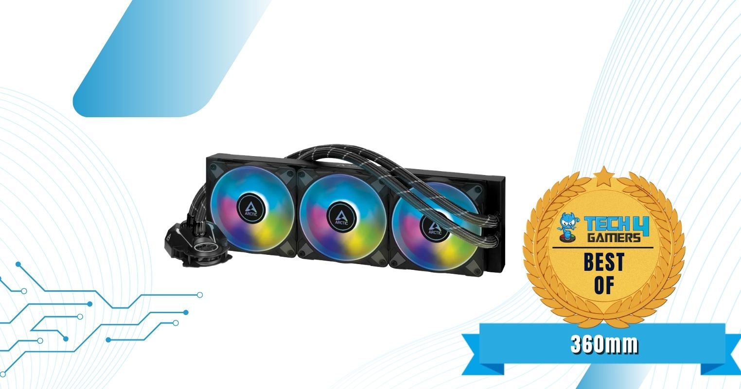 Best 360mm AIO Cooler For Ryzen 9 7900X - ARCTIC Liquid Freezer II 360 A-RGB
