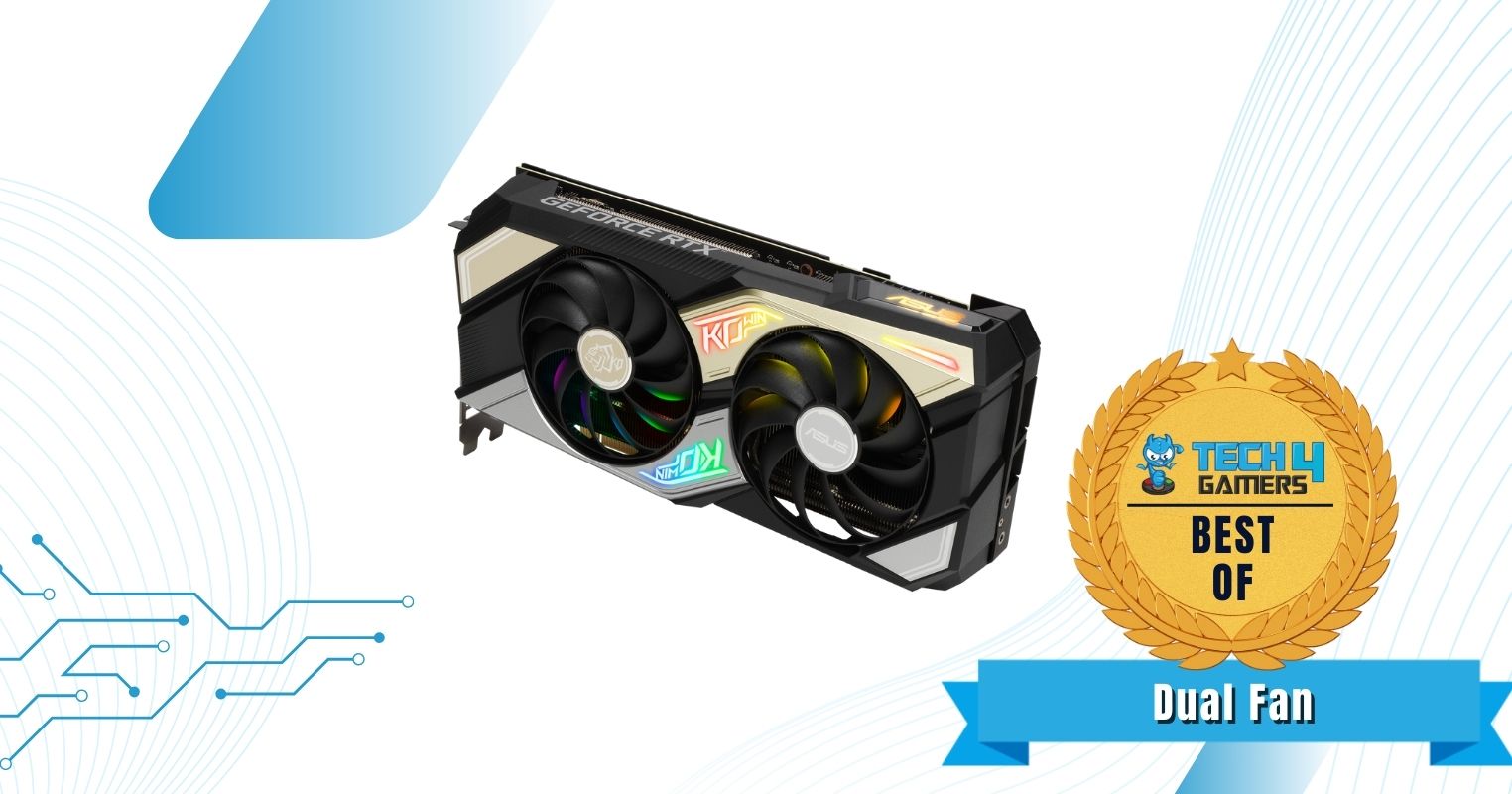 Best Dual Fan GeForce RTX 3060 Ti - ASUS KO NVIDIA GeForce RTX 3060 Ti V2 OC