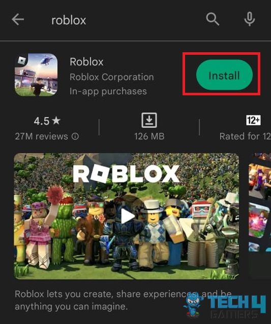 download and install roblox