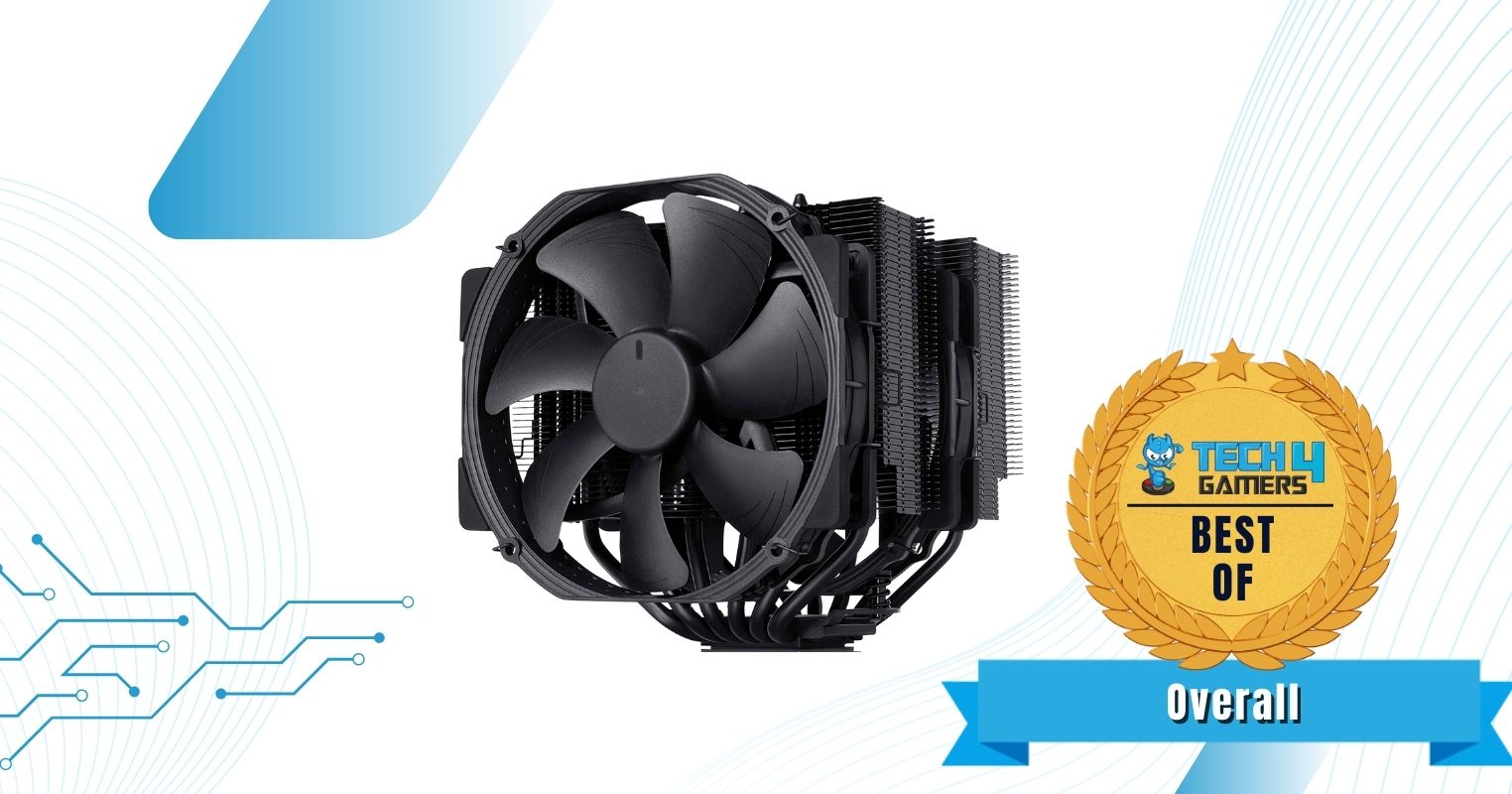 Best Overall CPU Cooler For Ryzen 9 7900X - Noctua NH-D15S Chromax.Black