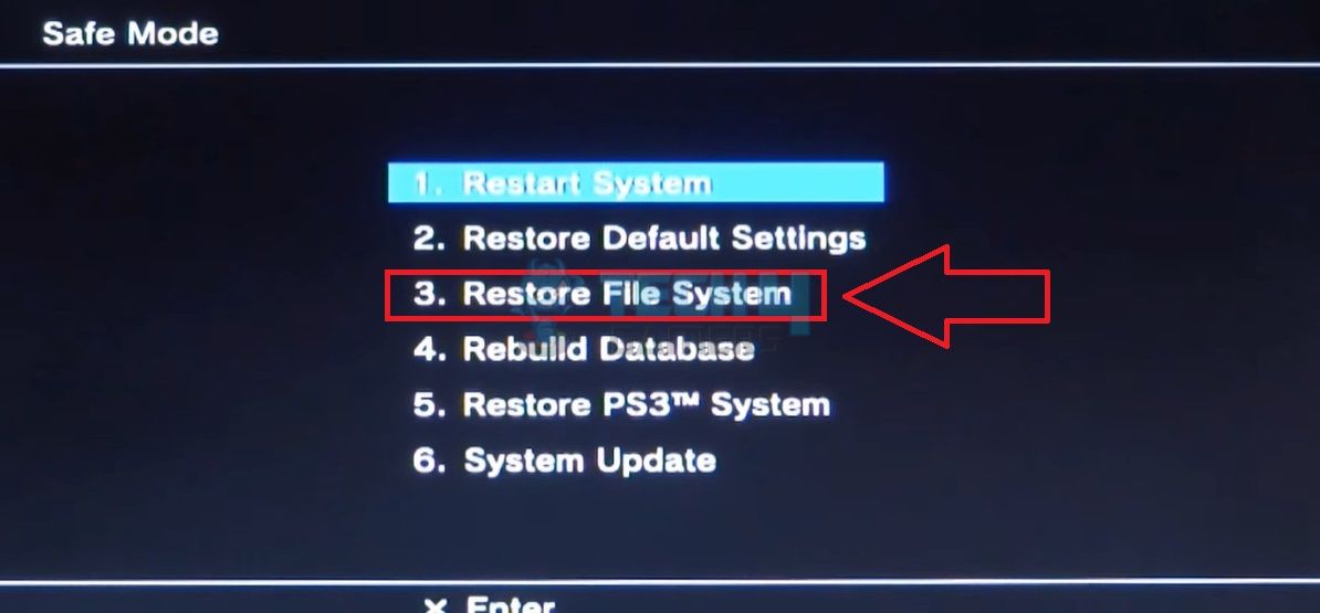 Restore File System