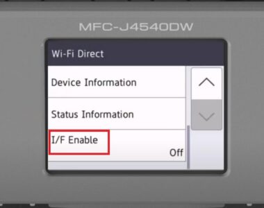 I/F enable printer