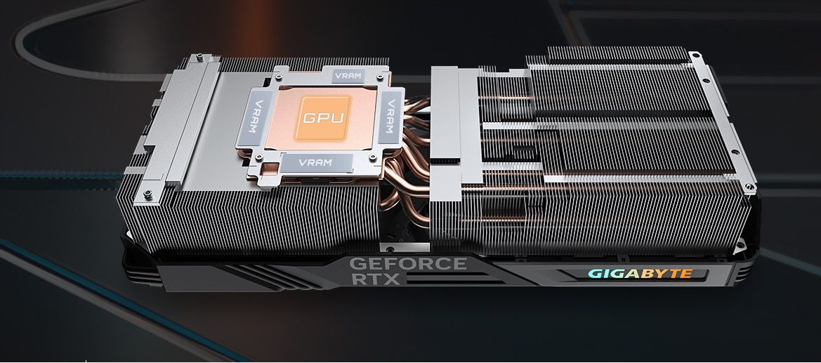 GIGABYTE GeForce RTX 4090 Gaming OC 24G — Vapor Chamber