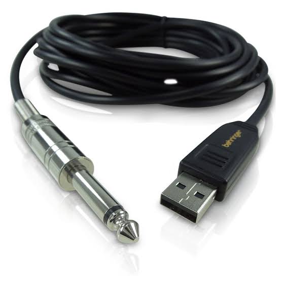 Guitar to USB cable