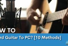 How to record guitar to PC?