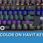 HOW TO CHANGE COLOR ON HAVIT KEYBOARD