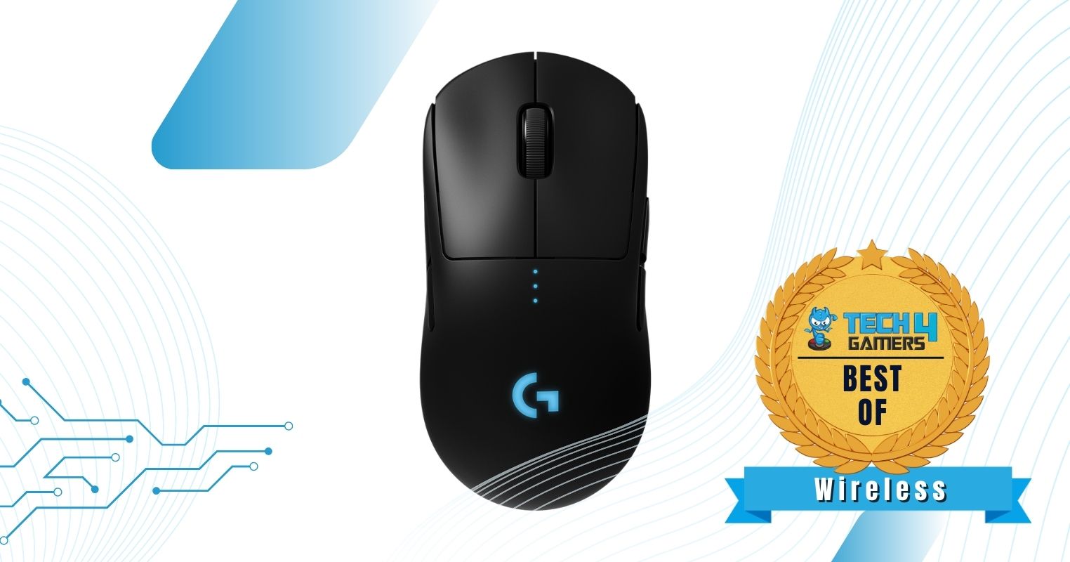Logitech G Pro Wireless - Best Wireless fingertip grip mouse