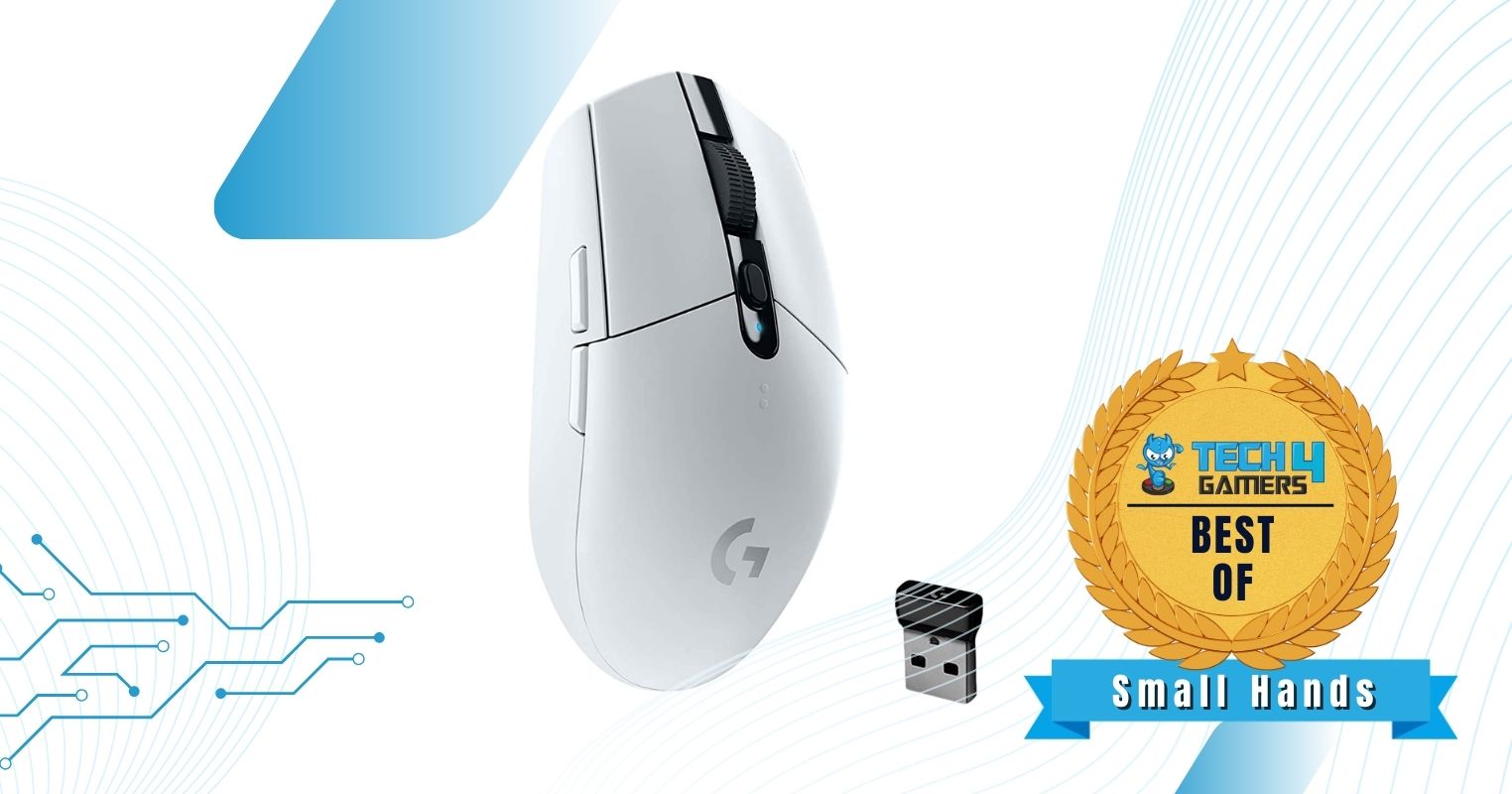 Logitech G305 Lightspeed - Best fingertip grip mouse for small hands