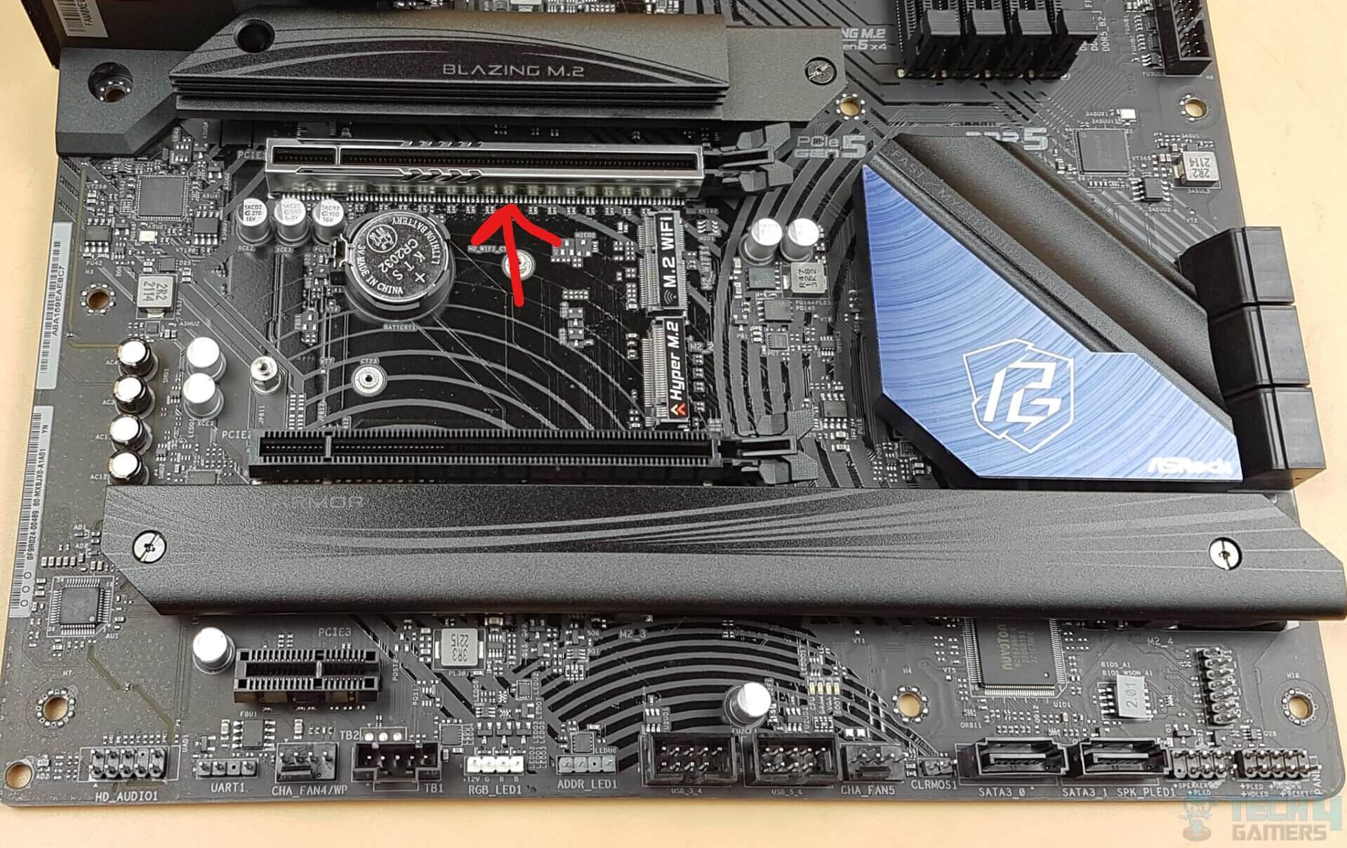 PCIe x16 Slot (Image By Tech4Gamer)