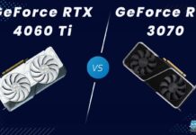 RTX 4060 Ti vs RTX 3070