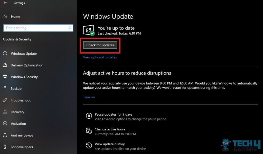 Windows update
